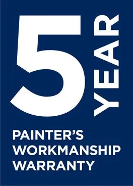 5 year workmanship warranty badge