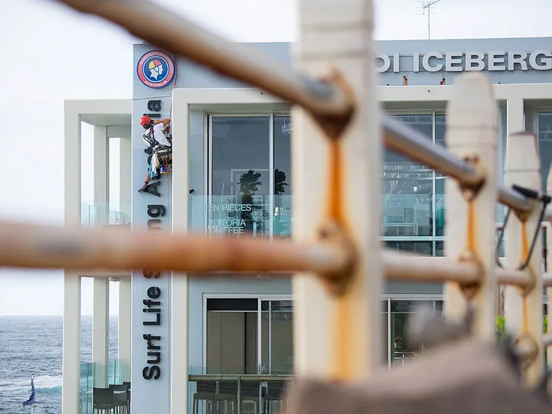 Bondi Icebergs detail work